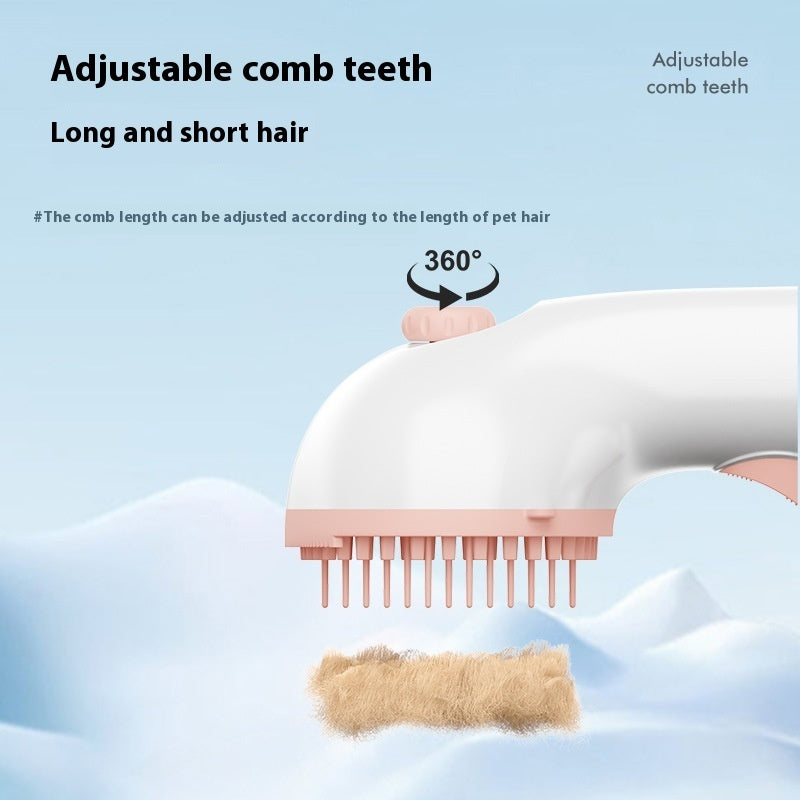 3 In 1 Pet Steam Brush Remover Loss Hair