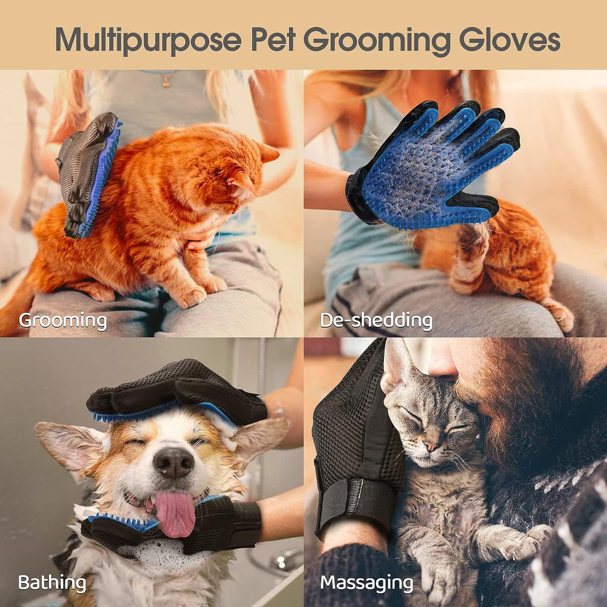 Grooming Gloves/Brushes