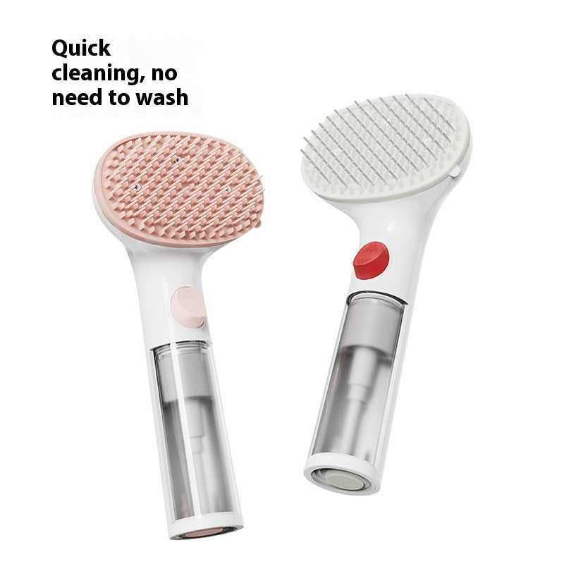 3 In 1 Pet Steam Brush Remover Loss Hair